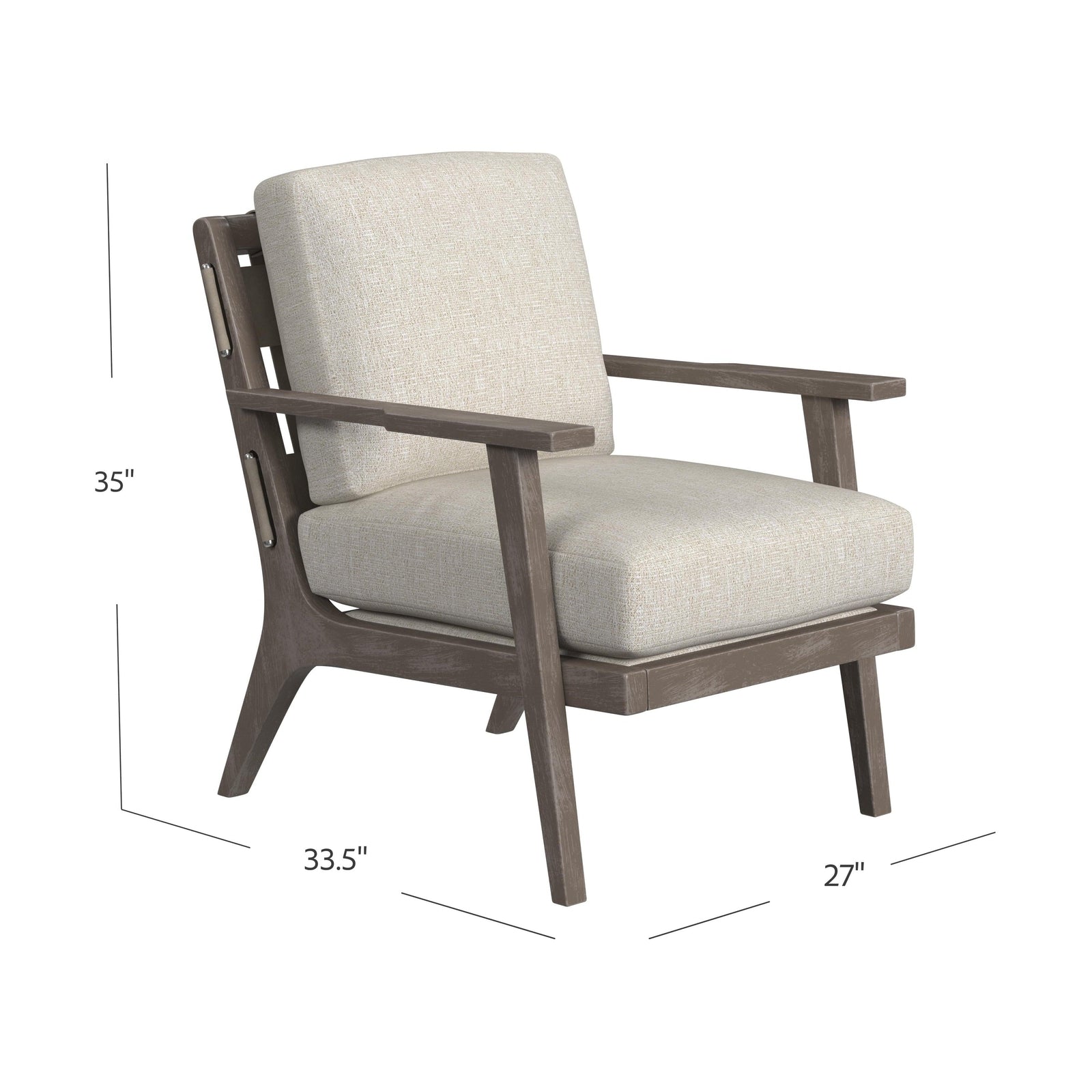 Hooker Upholstery Leif Exposed Wood Chair