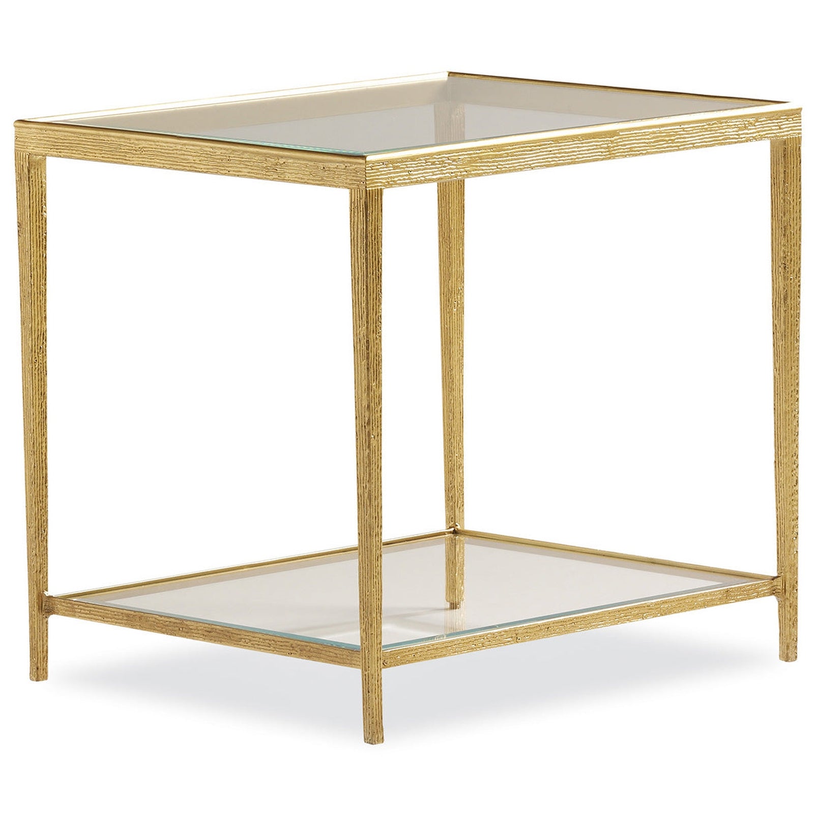 Maitland-Smith Jinx Rectangular Side Table - Thumbnail 2