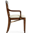 Jonathan Charles Buckingham Curved Back Arm Chair