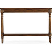Jonathan Charles Curated Country Living Style Narrow Walnut Console