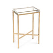John Richard Glass Block Side Table