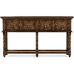 Jonathan Charles Tudor Style Dark Oak Buffet