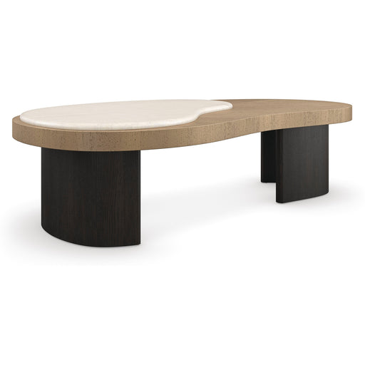 Caracole Modern Principles Contrast Cocktail Table