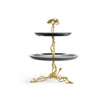 Michael Aram Anemone 2-Tier Etagere
