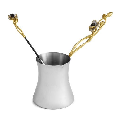 Michael Aram Anemone Coffee Pot with Spoon