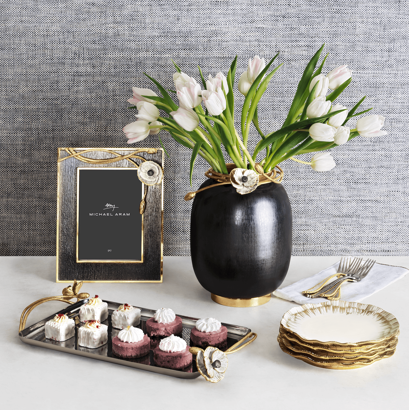 Michael Aram Anemone Serving Tray