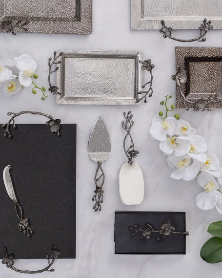 Michael Aram Black Orchid Cake Server