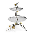 Michael Aram Butterfly Ginkgo 2 Tier Etagere