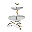 Michael Aram Butterfly Ginkgo 2 Tier Etagere