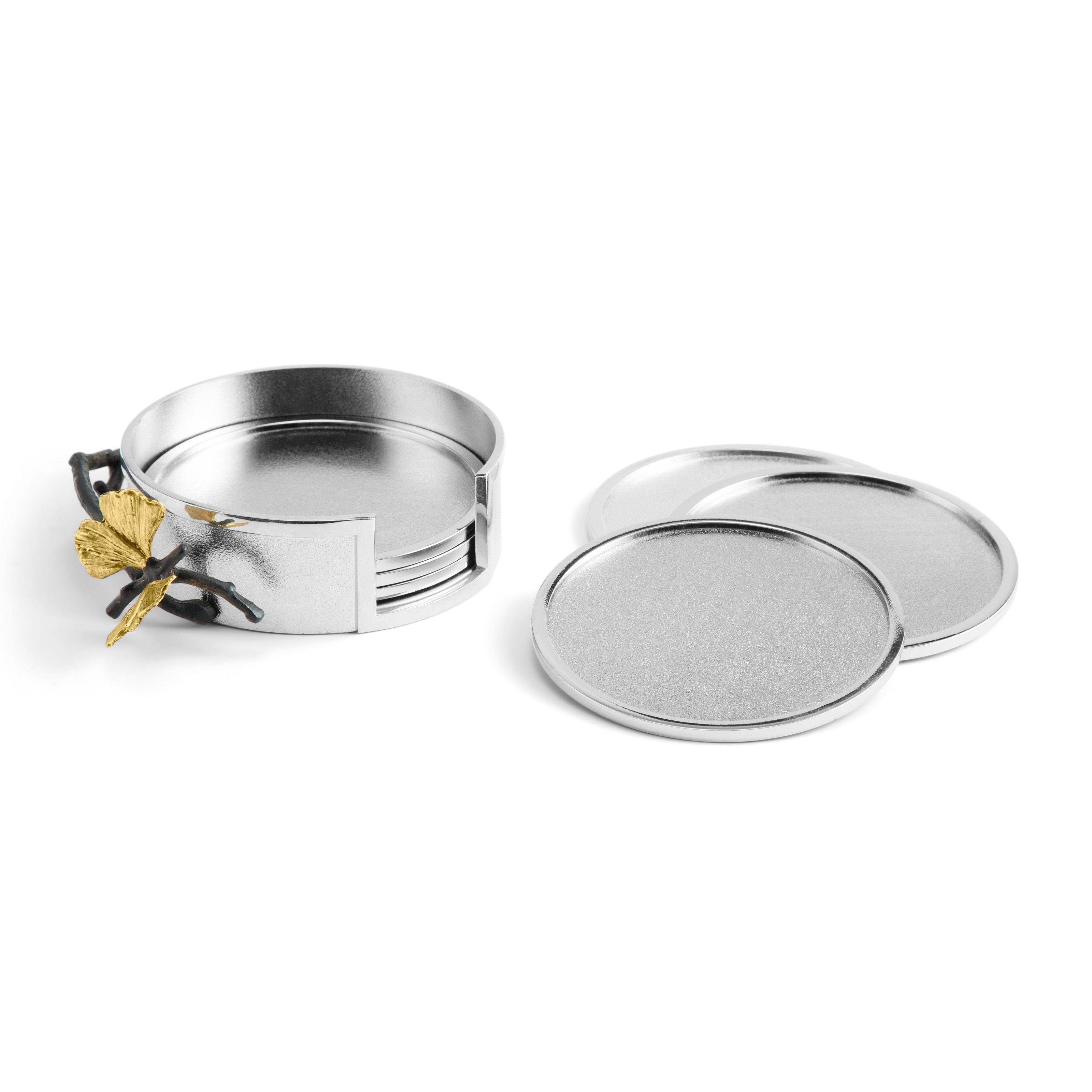 Michael Aram Butterfly Ginkgo Coaster Set of 6