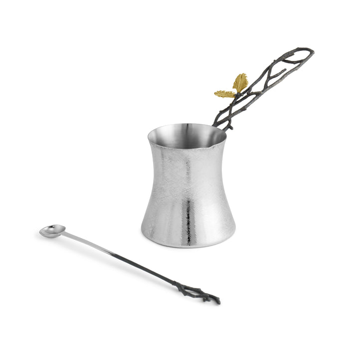 Michael Aram Butterfly Ginkgo Large Coffee Pot with Spoon