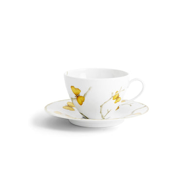 Michael Aram Butterfly Ginkgo Gold Dinnerware Cup & Saucer