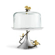 Michael Aram Butterfly Ginkgo Pastry Dish with Dome