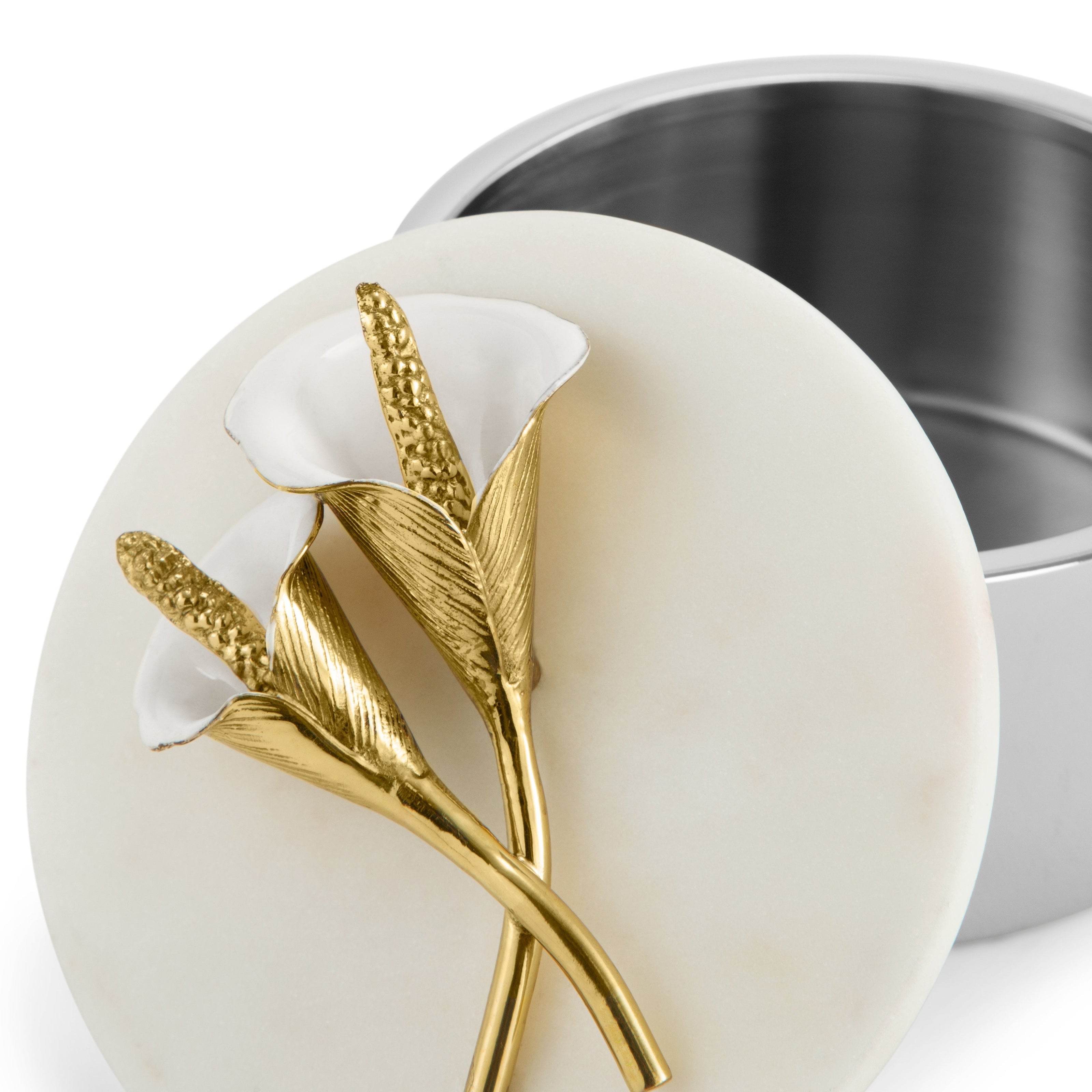 Michael Aram Calla Lily Marble Box