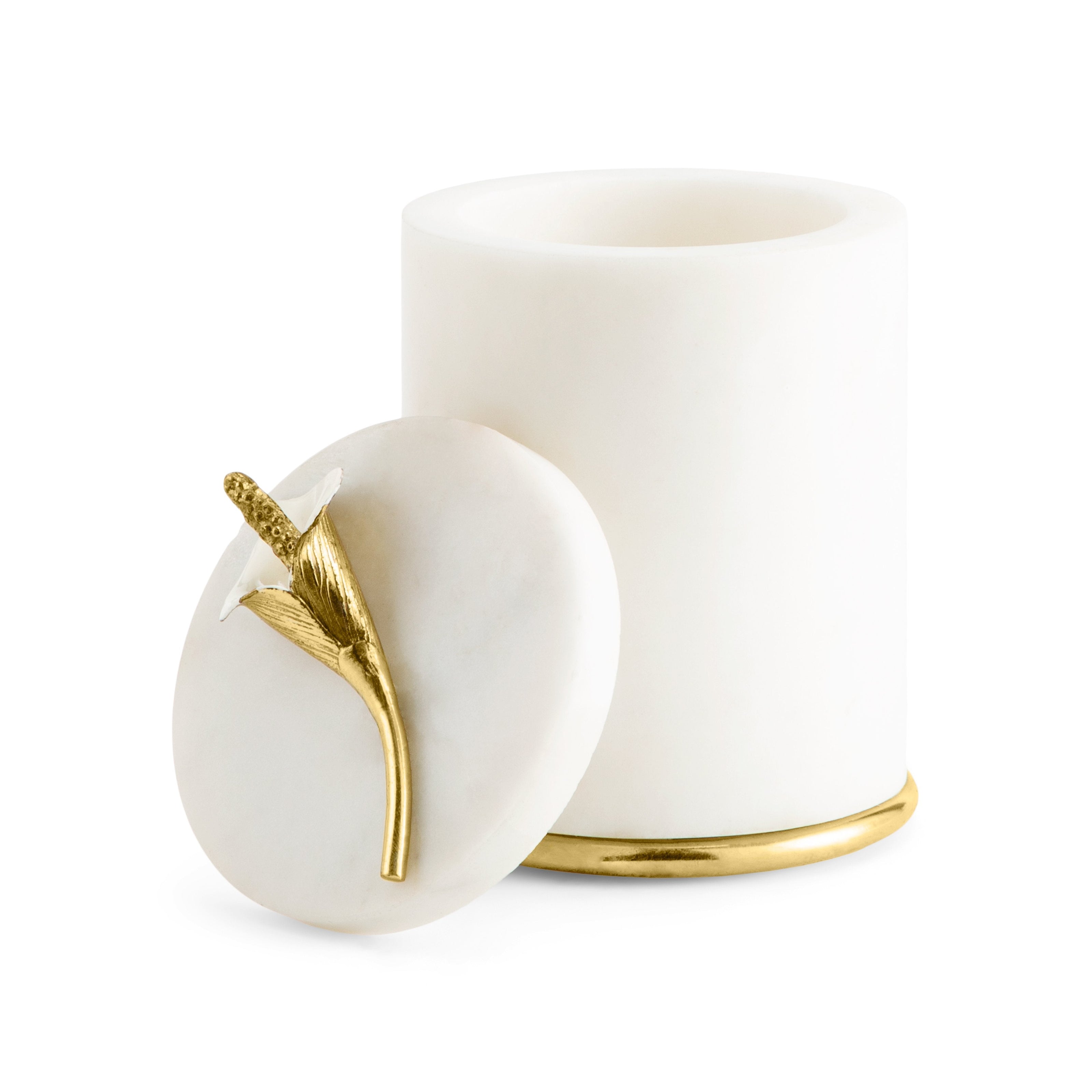 Michael Aram Calla Lily Round Container