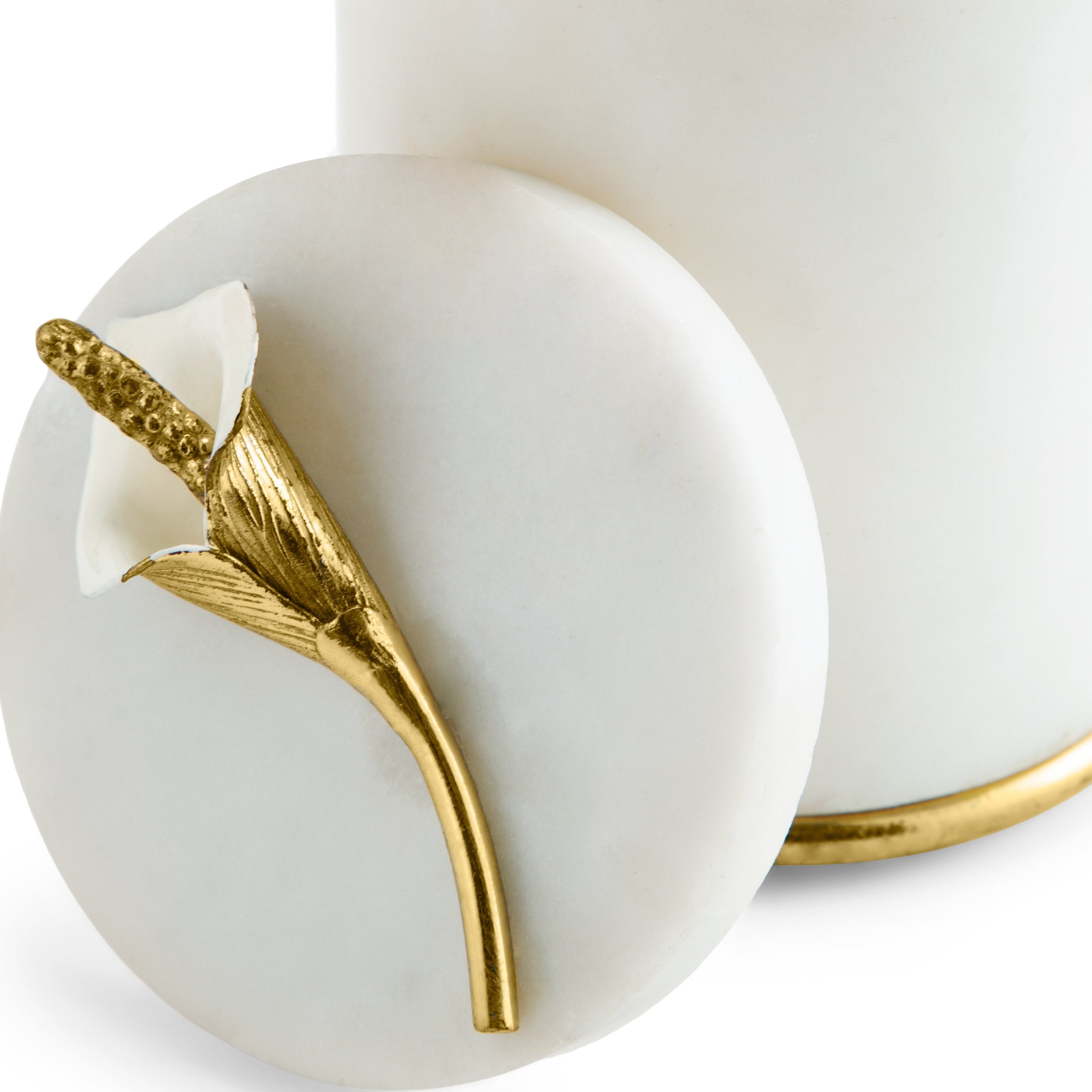 Michael Aram Calla Lily Round Container