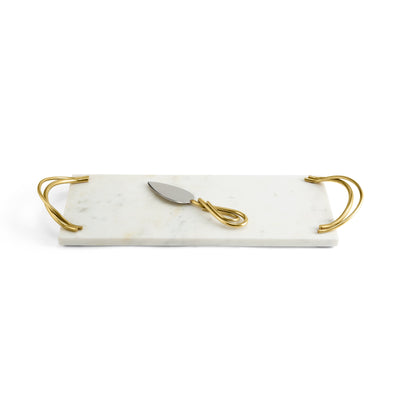Michael Aram Calla Lily Small Cheese Board with Spreader