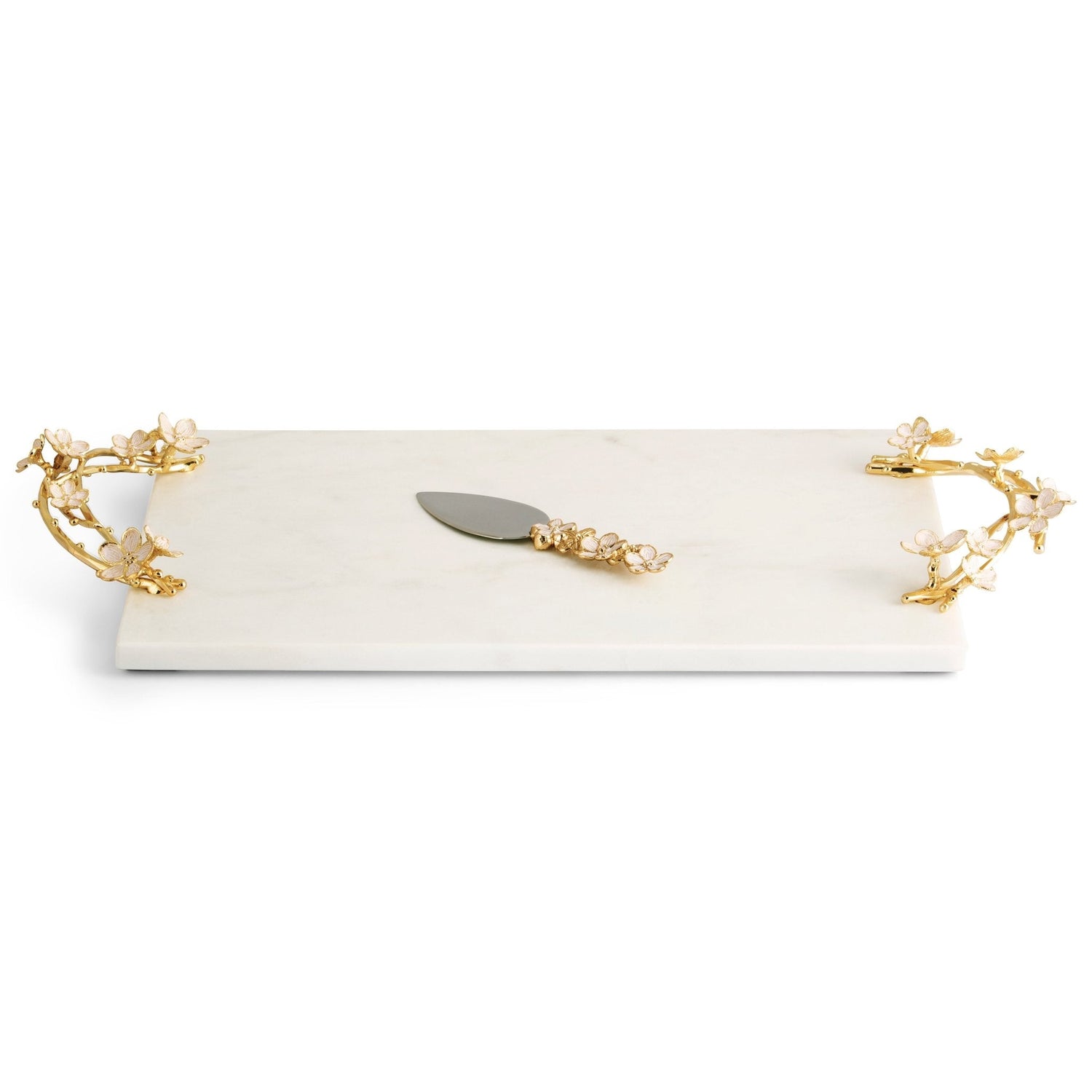 Michael Aram Cherry Blossom Cheese Board With Spreader