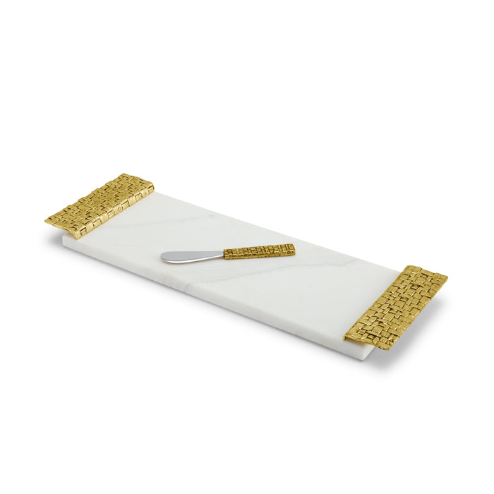 Michael Aram Palm Cheese Board With Spreader