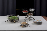 Michael Aram Pomegranate Glass Bowl With Spoon