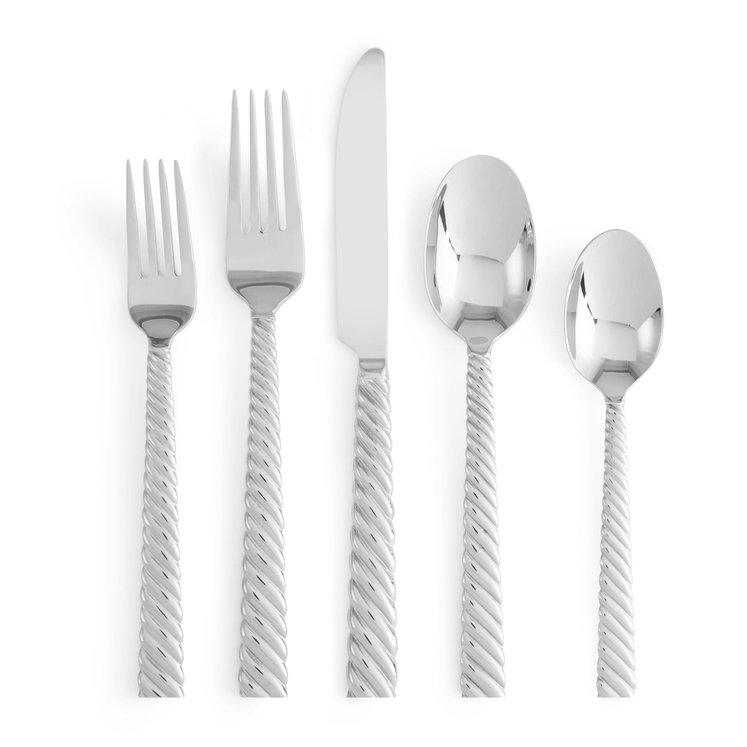 Michael Aram Twist 5 Piece Flatware Set