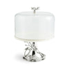 Michael Aram White Orchid Cake Stand with Dome
