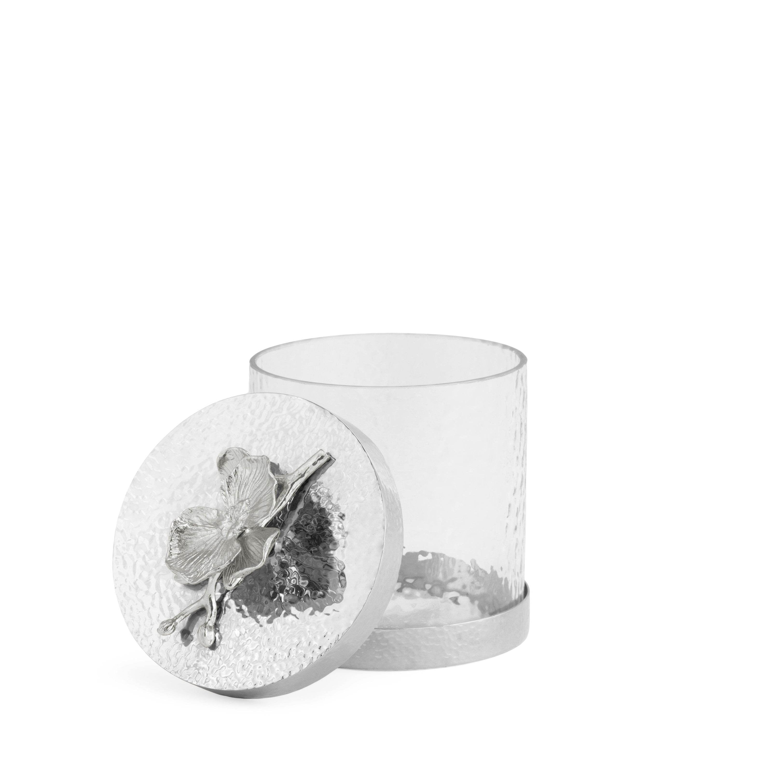 Michael Aram White Orchid Canister