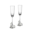Michael Aram White Orchid Toasting Flute Set of 2