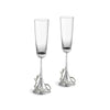 Michael Aram White Orchid Toasting Flute Set of 2
