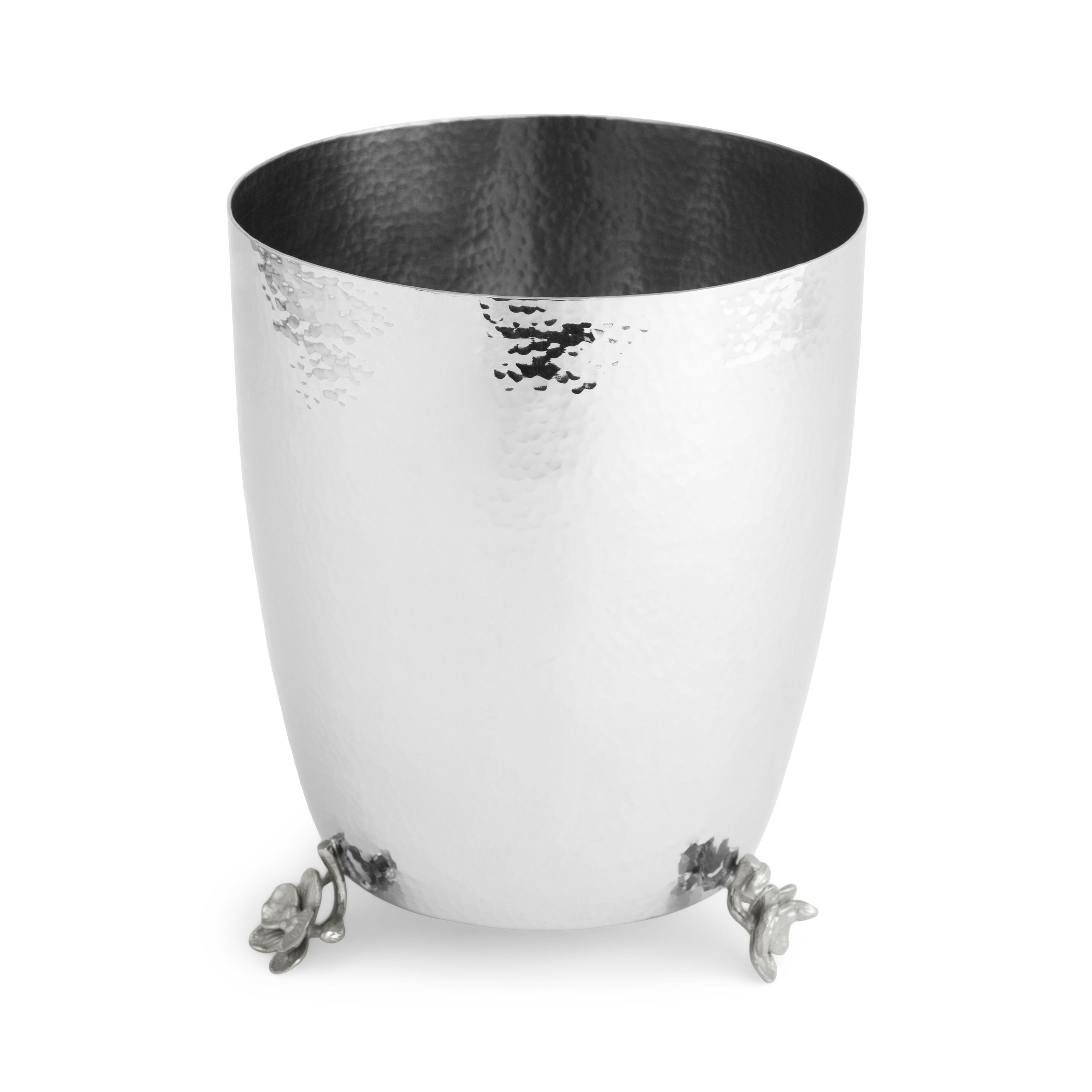 Michael Aram White Orchid Waste Basket