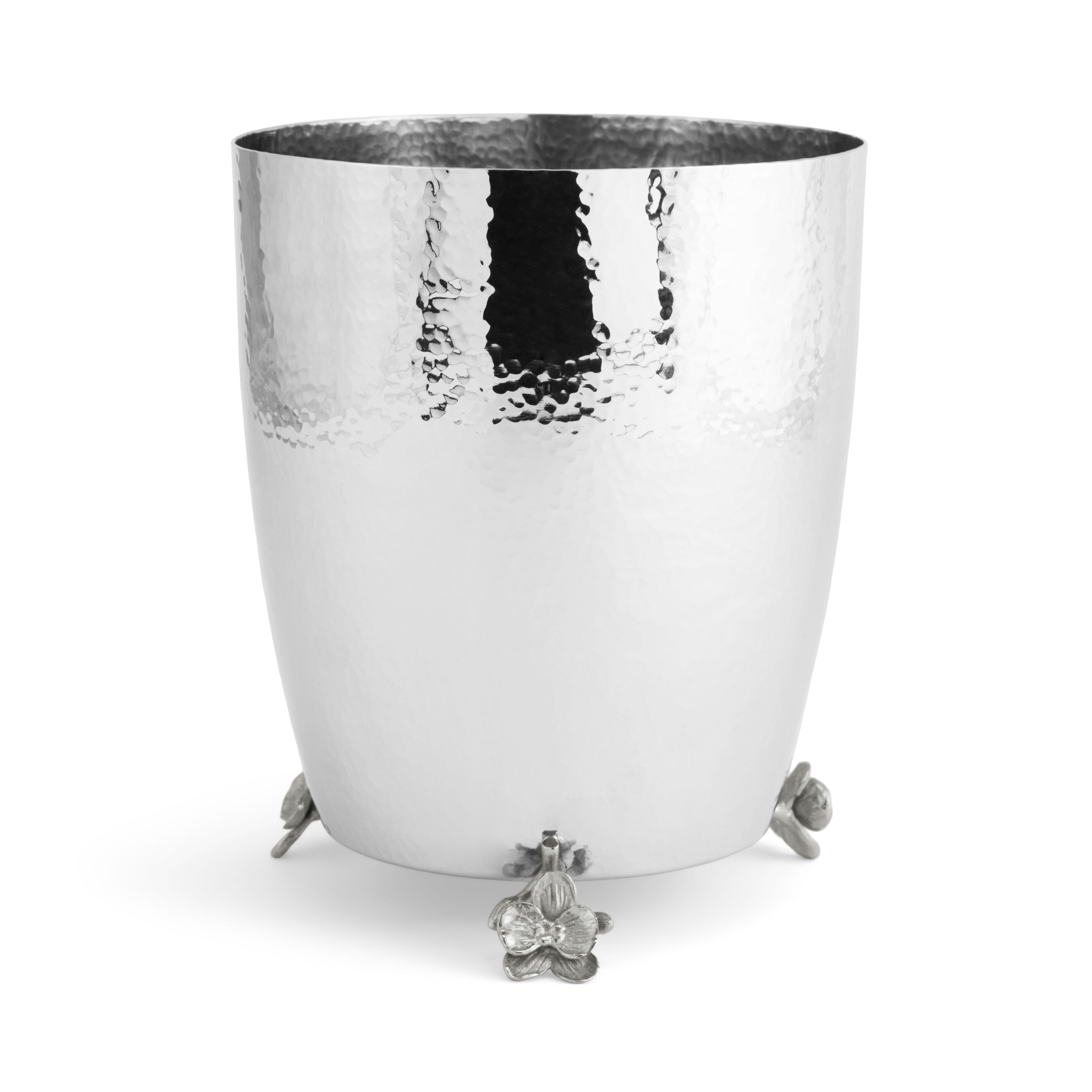 Michael Aram White Orchid Waste Basket
