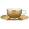 Raynaud Mineral Irise Yellow Gold Tea Cup Extra