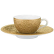 Raynaud Mineral Irise Yellow Gold Moka Cup Uni Shape