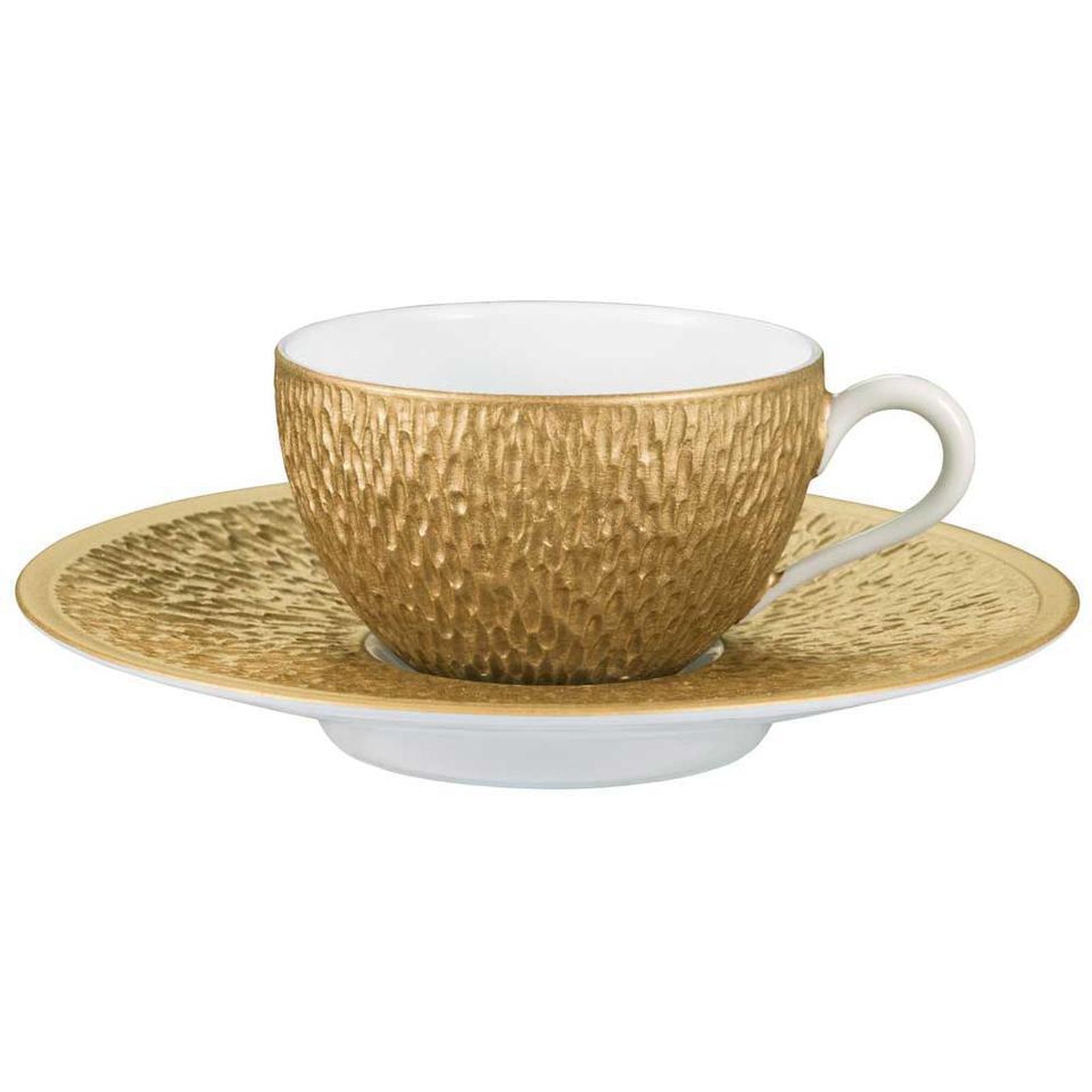 Raynaud Mineral Irise Yellow Gold Moka Cup Uni Shape