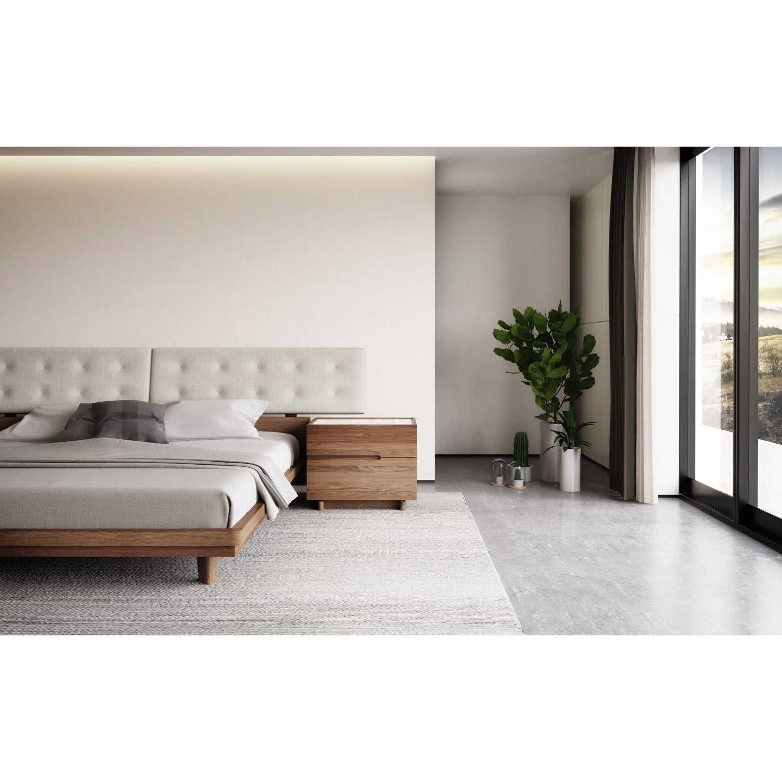 Huppe Nelson Uphostered Bed