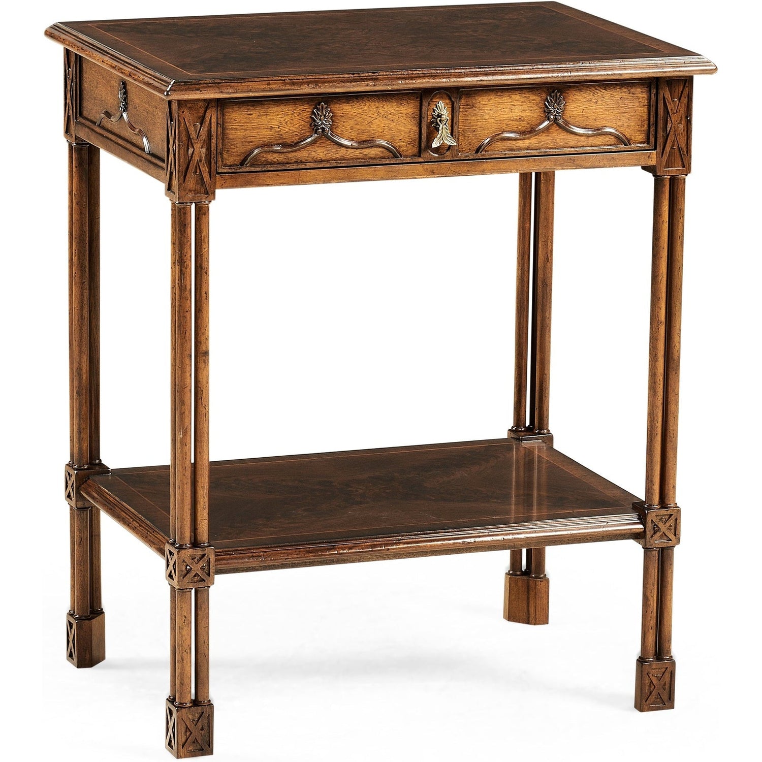 Jonathan Charles Chippendale Gothic Rectangular Side Table