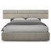 Huppe Plank Upholstered Bed with Long Headboard