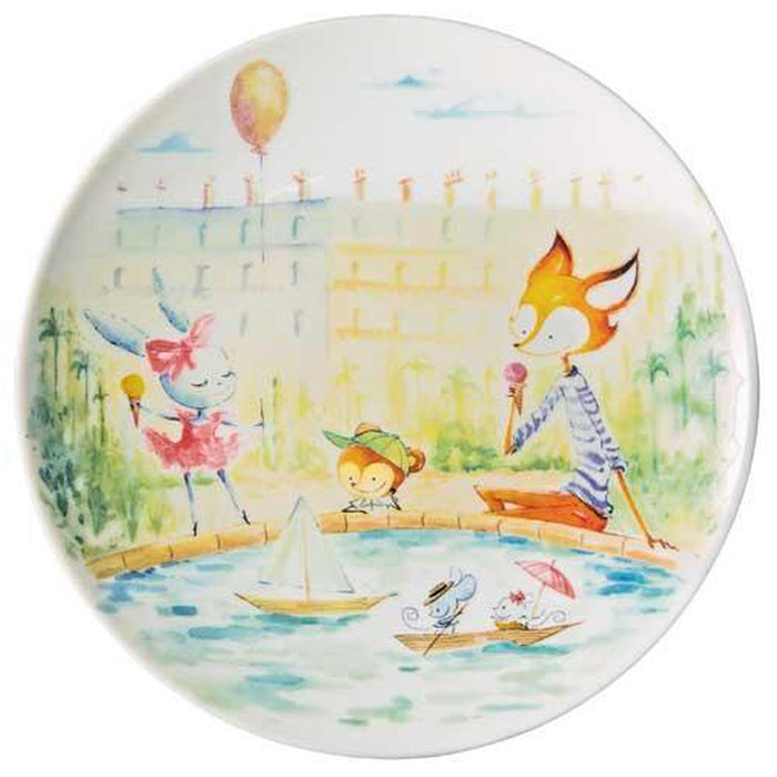 Raynaud Les Petits Parisiens Luxembourg Coupe Plate Flat