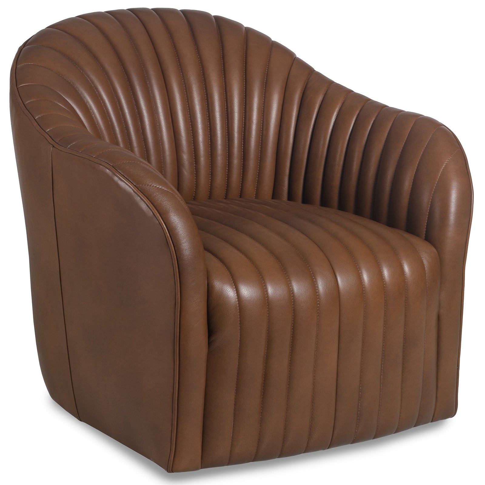 Maitland Smith Sale Elias Channel Back Swivel Chair