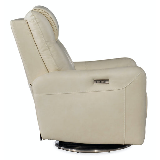 Hooker Furniture Steffen Swivel Power Recliner with Power Headrest