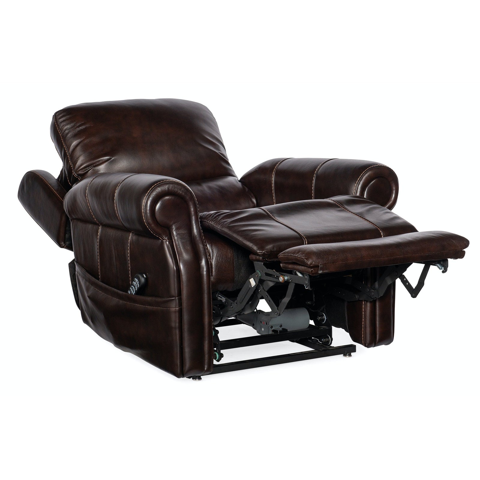 Hooker Furniture Eisley Power Recliner with Power Headrest, Lumbar, and Lift