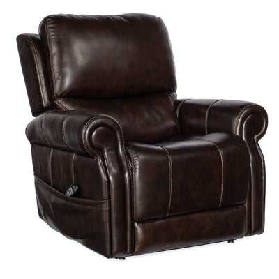 Hooker Furniture Eisley Power Recliner with Power Headrest, Lumbar, and Lift
