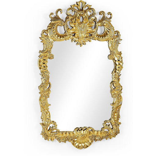 Jonathan Charles Finely Carved & Gilded Rococo Style Mirror