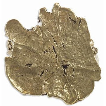 Century Furniture Grand Tour Yew Small Brass Side Table