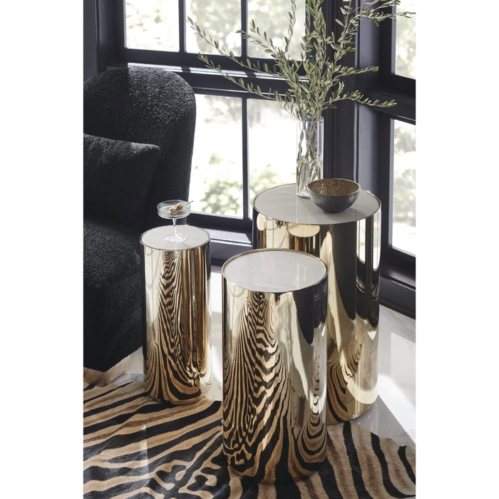 Caracole Signature Metropolitan Round About-Tall Accent Table
