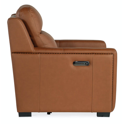 Hooker Furniture McKinley Power Recliner with Power Headrest & Lumbar