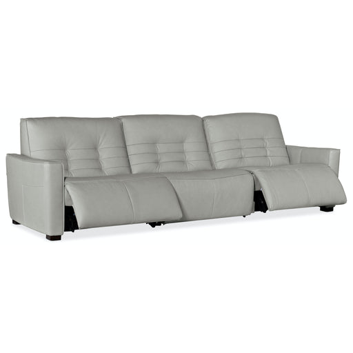 Hooker Furniture Reaux Power Recline Sofa w/3 Power Recliners