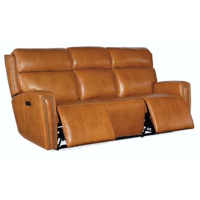 Hooker Furniture Ruthe ZeroG Power Sofa w/PH & Hidden Console