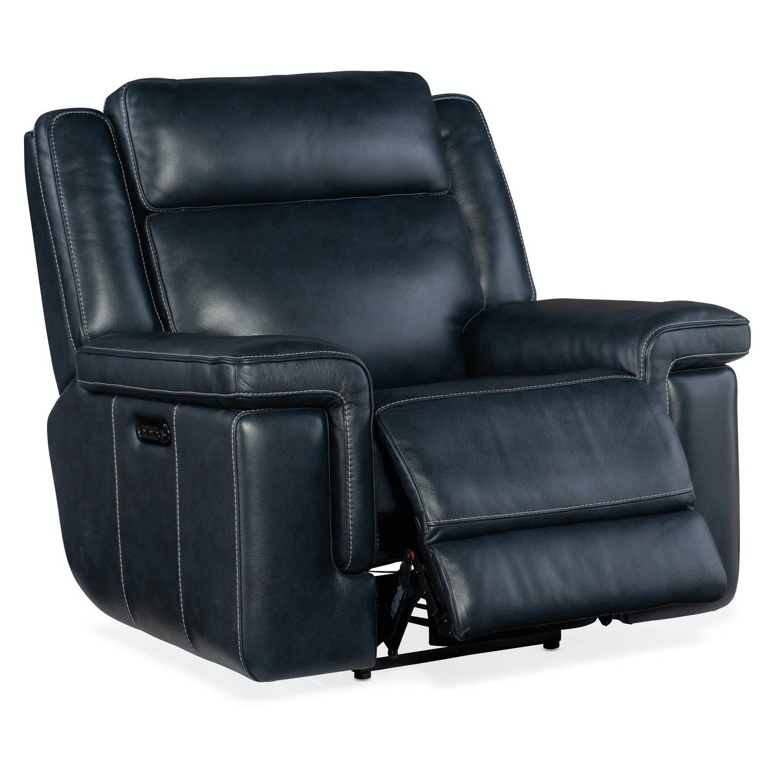 Hooker Furniture Montel Lay Flat Power Recliner with Power Headrest & Lumbar