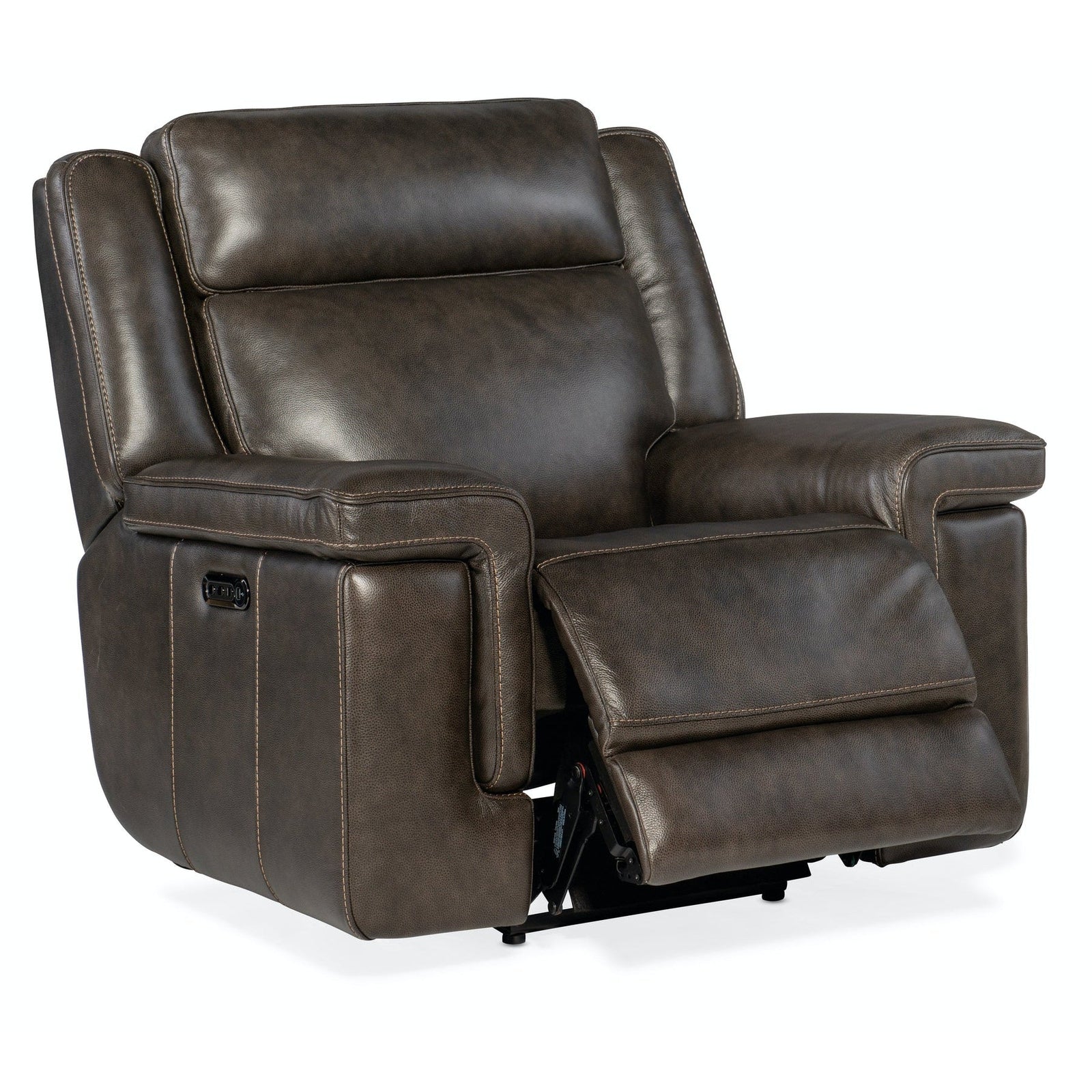 Hooker Furniture Montel Lay Flat Power Recliner with Power Headrest & Lumbar